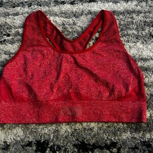 Red PINK sports bra